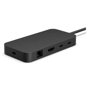 Microsoft Surface USB4 Dock Wired Black for Surface Pro & Surface Laptop - Afbeelding 1 van 2