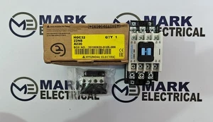 HYUNDAI ELECTRIC HGC32 22NS MAGNETIC CONTACTOR 32A VOLTAGE 220VAC FAST SHIPPING - Picture 1 of 9