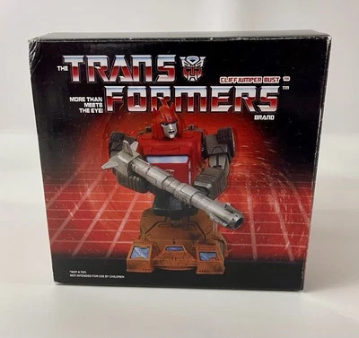 Busto Transformers CliffJumper #587/1000 Diamond Select Hasbro 2008 nuevo EE. UU. G1 Foto 1 de 4