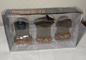 HAUNTED MANSION Disney Grabstein Figur 3er Set Leota Gracey Fred dd - Bild 1 von 7