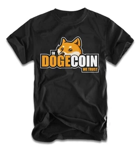 T-shirt In Dogecoin We Trust DOGE Crypto - Foto 1 di 1