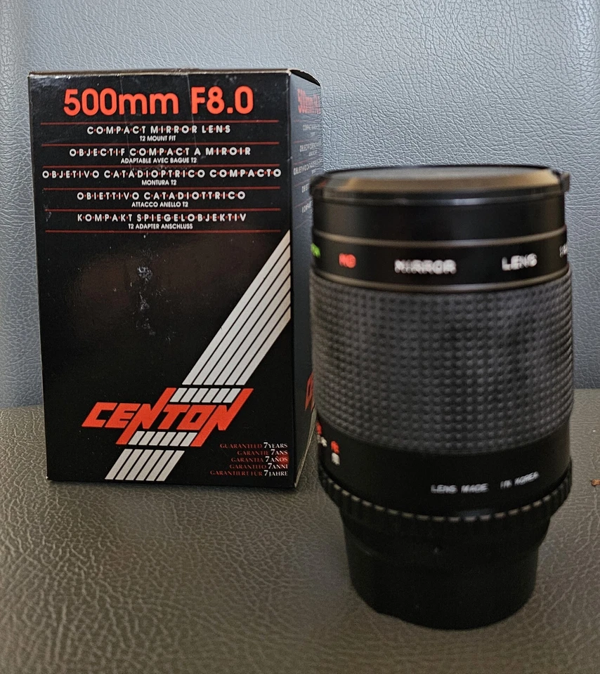 CENTON MC 500MM F8.0  compact MIRROR LENS - Image 1 of 1
