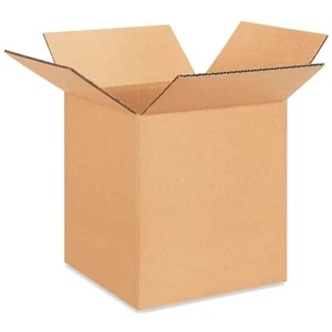 (25) ULINE 8" x 8" x 9" 200# Corrugated Packing & Shipping Boxes ~FREE SHIPPING~ - Picture 1 of 1