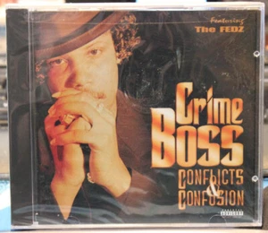 Conflicts & Confusion (CD) by Crime Boss PA Explicit Version NEW SEALED ORIGINAL - Picture 1 of 1