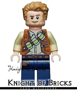 LEGO Minifigura Owen Grady del set 75939, 75940, 122114, 75942 - Imagen 1 de 2