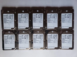 *NOT WORKING* 10 - Seagate Savvio 10K.6 600GB SAS Drives (READ DESCRIPTION) - Picture 1 of 3