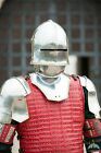 Medieval German Helmet With Sallet Gorget Bevor Armor Steel Armor; Medieval