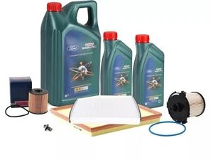 Ford Transit Custom 2.2 TDCI Full Service Kit Inc Genuine Castrol Engine Oil - Picture 1 of 1