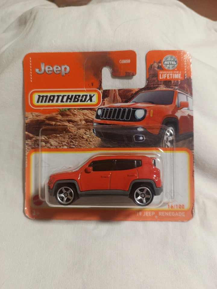 Matchbox Mattel - '19 JEEP RENEGADE - 1:64 - Immagine 1 di 1