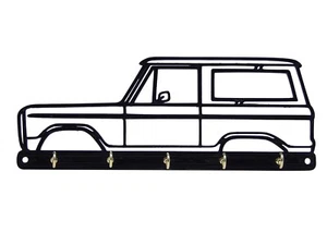 1966 Classic Ford Bronco Key Rack Hook Hanger Holder Entryway Organizer for Wall - Picture 1 of 5
