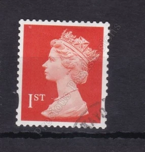 GB SG 2040 USED 1st Class Stamp S/A NVI Machin Definitive EX BOOKLET (2) - Picture 1 of 1
