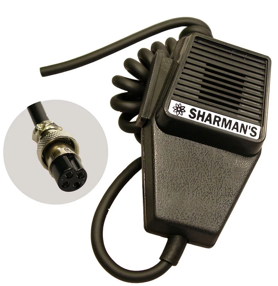 MICRÓFONO SHARMAN MP-520P1 4 PINES ATAÚD MICRÓFONO ENCHUFE CYBERNET MICRÓFONO CON CABLE NUEVO INSERTO DE CALIDAD Foto 1 de 1