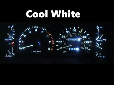 Gauge Cluster LED Dashboard Bulbs Cool White For 84 88 Toyota Pickup SR5 4Runner - Image 1 of 2