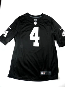 Nike Las Vegas Raiders Derek Carr #4 Jersey Large Men’s Black NFL On Field - Picture 1 of 8