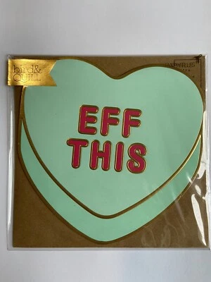 Tarjeta de felicitación del día de San Valentín Papyrus Bird & Quill - EFF THIS Foto 1 de 2