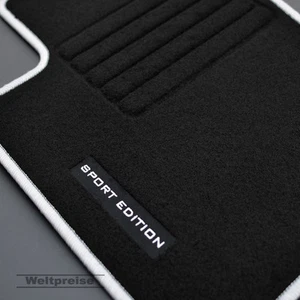 Weltpreise Velours Fußmatten Logo für Mercedes Benz ML Klasse W163 Bj.1997-006 s - Bild 1 von 1