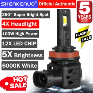 For Chevy Impala 2006 2007 2008-2013 Combo 4X 6000K LED Headlight Hi-Lo Bulb M7H - Picture 1 of 17