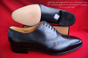 John Lobb UK 11.5 EE Cavendish Oxford Black Calf New OVP - Picture 1 of 17