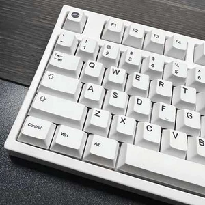 Black White Universe Cherry Profile Dye Sublimation Keycap Set For 75 84 98 Keeb - Picture 1 of 6