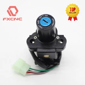 Ignition Switch Lock Key For CBR600 2003-2006 CBR1000RR 2004-2007 w/ 4wires&Plug - Imagen 1 de 5