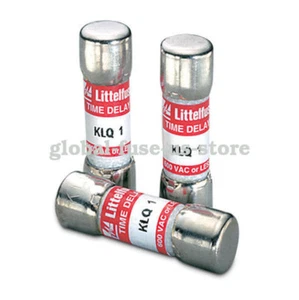 Fusible enano de retardo de tiempo Littelfuse KLQ 5 (KLQ-5A) 10x35 mm 600 Vac 5 amperios. - Imagen 1 de 1
