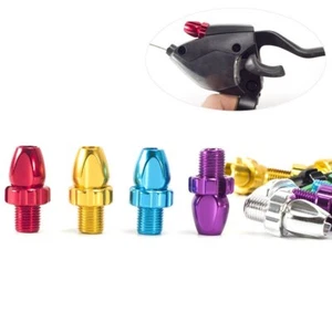 2/4 piezas M10 Tornillos de ajuste de palanca de freno de bicicleta Tornillos de cambio Cable Ajustador - Imagen 1 de 16