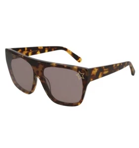 STELLA MCCARTNEY Womens New SC0101S 005 Havana Brown Sunglasses 99-0-145 RARE - Picture 1 of 11