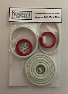 1974 Chicago Coin Showtime Pinball Machine Rubber Ring Kit - Picture 1 of 3