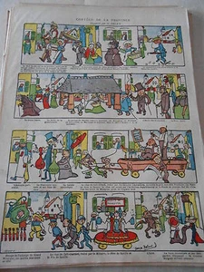 Caricature 1900 de Delaw Cortège de la Province - Picture 1 of 1