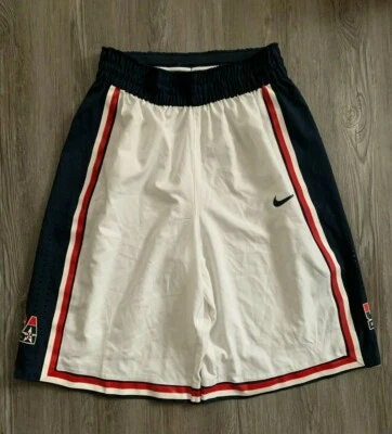 Men's Nike Team USA Olympic 1992 Dream Team White Dri-Fit Basketball Shorts M - Image 1 of 3