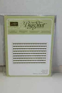 Stampin Up Sizzix Jakobsmuscheln dynamisch strukturierte Impressionen Prägefolder - Bild 1 von 2