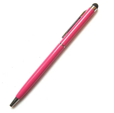 Stylus Pen 2in1 Touch Screen Ballpoint for iPhone iPad Samsung Tablet Universal - Image 1 of 2