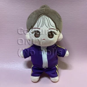 K-pop Fan Made Plush Toy Doll CLOTHES ONLY For 7.8in(20cm) PURPLE TRACK SET - Imagen 1 de 8