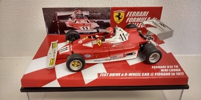 RARA AUTO A SEI RUOTE 1:43 FERRARI 312 T2 T6 LAUDA TEST DRIVE 6 @ FIORANO 1977 - Immagine 1 di 4