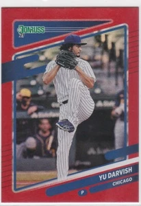 Panini Donruss Yu Darvish 2021 lámina roja #84 - Imagen 1 de 2