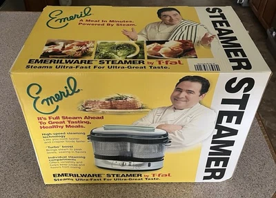 Vaporizador doble Emeril de T-Fal Emerilware - Nuevo en caja Foto 1 de 4