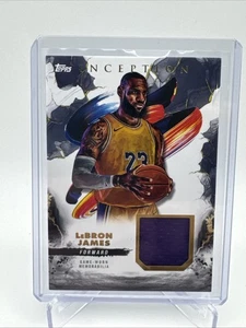 2024-2025 Topps Inception LeBron James Game Worn Relic - Bild 1 von 2