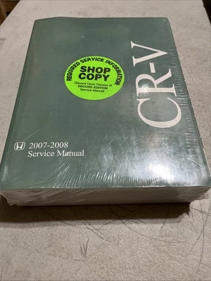 2007 2008 Honda CR-V CRV Service Repair Manual - Image 1 of 3