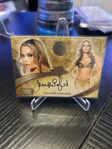 Benchwarmer 2016 GOLD Edition Autogrammkarte Jennifer England - Bild 1 von 2