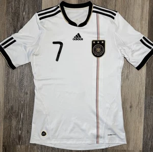 Germany Bastian Schweinsteiger #7 2009 National Team White Away Jersey - Picture 1 of 11