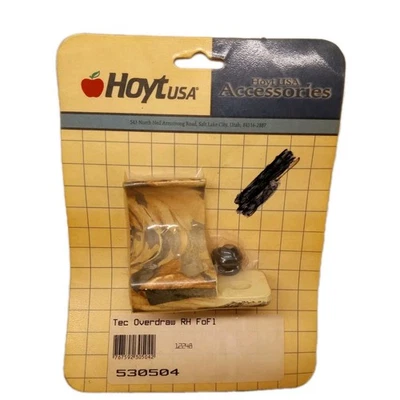 Hoyt USA Accessories RH FoF1 TEC Overdraw Bracket 530504 New Sealed NOS - Image 1 of 3