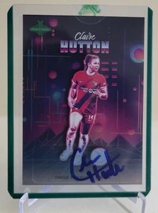 2024 Parkside NWSL Claire Hutton RC Retro Signature Series Auto Serie # 87/89 - Bild 1 von 2