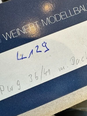 Weinert Modellbau 4129 ++ DB Packwagen Pwgs 36/41 mit NEM-Radsätzen, Bausatz - Bild 1 von 4