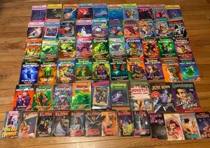 Lot of 63  Goosebumps /R.L Stine Some VTG '90 Fear Street Most Wanted Horror Lan - Picture 1 of 24