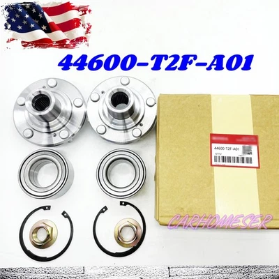 2SET Front Wheel Hub Bearing Kits Fit 2013-2017 Honda Accord 2015-2019 Acura TLX - Image 1 of 4