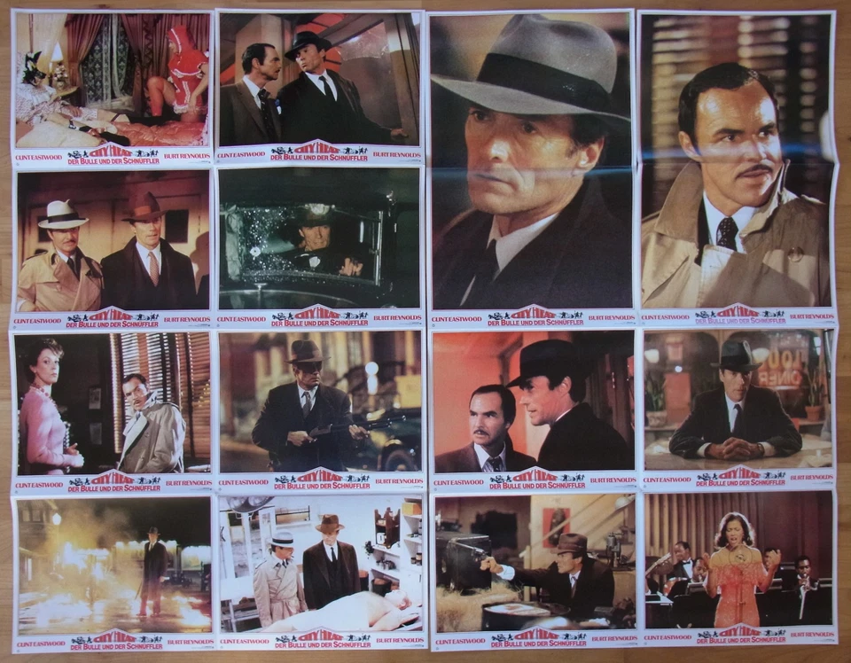 City Heat - Clint Eastwood, Burt Reynolds - 14 Aushangfotos - Bild 1 von 1