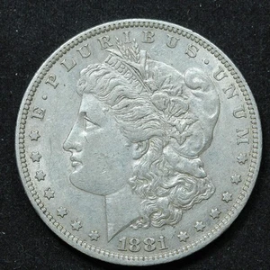 Dólar de plata O Morgan 1881 - Nueva Orleans - Imagen 1 de 2