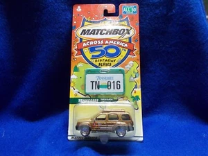 2001 Matchbox Across America 50th Birthday Series States Tennessee Nissan Xtrerrr - Bild 1 von 2