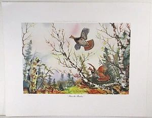 CLARENCE BOYCE MONEGAR WEISER KÜNSTLER "HUHN" QUALITÄTSDRUCK E.P. HAYES CO LTD ED - Bild 1 von 6