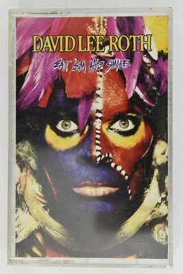 DAVID LEET ROTH - EAT 'EM AND SMILE - CASSETTE - 1986 - COLUMBIA  - Image 1 of 4